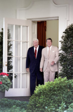 U.S. President Ronald Reagan and Speaker of the U.S. House of Representatives Thomas "Tip" O'Neill