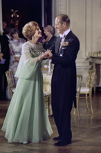 U.S. First Lady Betty Ford Dancing with Prince Philip of Great Britain in the White House State