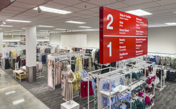 Target Department Store, merchandise displays, Boca Raton, Florida, USA