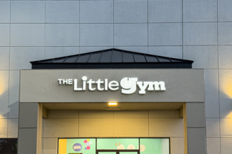The Little Gym, building exterior detail, Boca Raton, Florida, USA