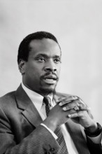 Clarence Thomas, chairman of the Equal Employment Opportunity Commission (EEOC), half-length