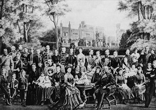 Famille impériale allemande sous Guillaume Ier