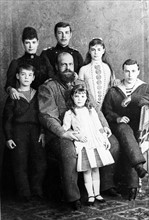 Alexander III and his family