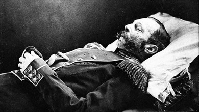 Le Tsar Alexandre II sur son lit de mort