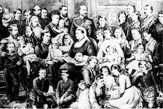 Queen Victoria and her family