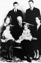 Quatre générations de la famille royale de Suède