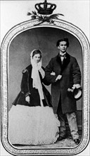 Le Roi Louis II de Bavière et la Duchesse Sophie en Bavière