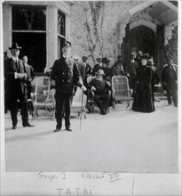 Georges Ier et Edouard VII à Tatoï