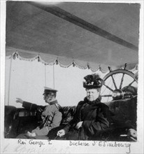 Le Roi Georges Ier et la Duchesse d'Edimbourg