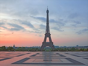 Tour Eiffel et Trocadéro, Paris