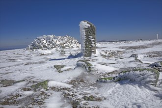 Le mont Lozère en hiver