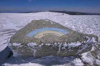Mount Lozère in winter