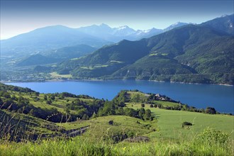 Lake Serre-Ponçon, Hautes-Alpes