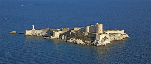 Marseille, le Château d'If, Bouches-du-Rhône