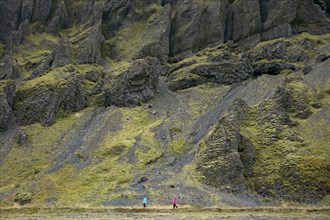 Islande, Falaise volcanique