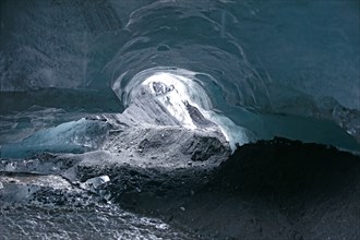 Islande, Sólheimajökull, galerie glaciaire