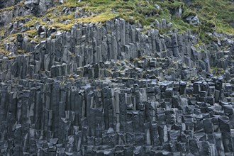 Iceland, Vik, Reynisdrangar cliff, basaltic organs