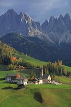 Santa Maddalena, Dolomites, Italie