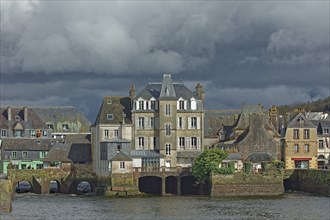 France, Finistère(29) Landerneau, le Pont de Rohan, Monument historique classé en 2022 / France,