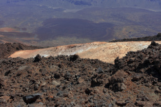 Espagne; iles Canaries;Ténérife;parc National du Teide;volcan;paysage volcanique;lave