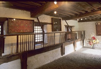 France, Normandie, sud Manche, abbaye d'hambye, vestiges, monument religieux, architecture gothique,