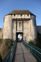 France, Normandie, calvados, caen, chateau, Guillaume le Conquerant, porte des champs remparts, fortifications,