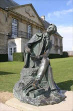France, Normandie, calvados, caen, chateau, Guillaume le Conquerant, 
musee de Normandie, sculpture, statue,