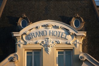 France, Basse Normandie, calvados, cabourg, grand hotel, detail fenetre, marcel proust, festival du cinema romantique, groupe accor