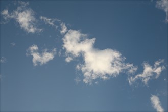 Lower normandy, clouds in the sky