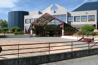 France, Haute Normandie, eure, evreux, le Cadran, palais des congres, architecture contemporaine, salle de spectacles,