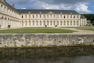 France, Haute Normandie, eure, le bec hellouin, abbaye du bec, batiments conventuels,