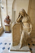 France, Paris 3e, le marais, hotel particulier, Hotel Le Peletier de Saint Fargeau, musee carnavalet, escalier, sculpture,