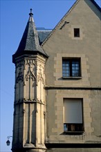 France, turret of hotel herouet