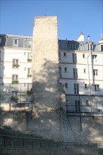 France, Paris 5e, arenes de Lutece, vestiges, histoire medievale,