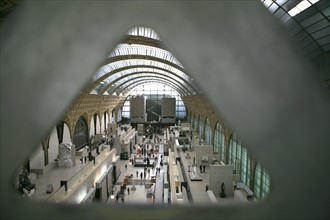 France, Paris 7e - musee d'Orsay - quai Anatole france, etage,