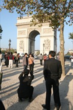 France, avenue des champs elysees