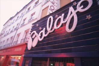 France, Paris 11e, bastille, dancing, Balajo, neon, rue de Lappe