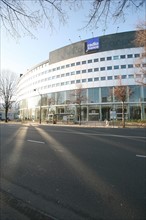 France, paris 16e, maison de radio france, avenue du president kennedy, architecte Henry Bernard, 1963