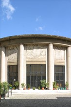 France, Paris 16e, cimetiere de Passy
pavillon de l'entree, avenue paul doumer, architecte rene berger,