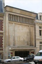 France, Paris 17e, salle cortot
78 rue Cardinet, salle de spectacle, architecte auguste perret,