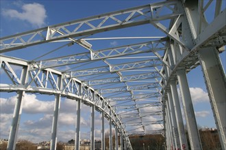 France, metallic bridge