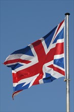 France, Normandie, drapeau britannique, union jack, memorial, seconde guerre mondiale, forces alliees, grande Bretagne, anglais, angleterre,