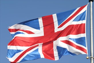 France, Normandie, drapeau britannique, memorial, seconde guerre mondiale, forces alliees, union jack, anglais, angleterre, royaume uni,