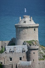 France, Bretagne, Cotes d'Armor, Fort la latte pres du cap frehel, chateau, fortification, tours, mer,