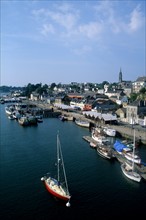 France, Bretagne, Finistere sud, Douarnenez, musee maritime de port rhu, histoire des bateaux, patrimoine,