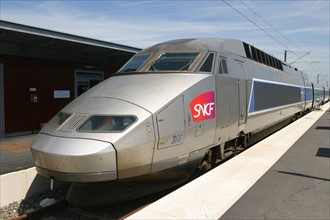 France, Bretagne, Ille et Vilaine, Saint-Malo, nouvelle gare TGV, liaison Paris directe, sncf, train, transport ferroviaire,