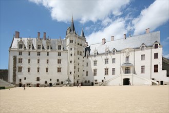 France, pays de loire, loire atlantique, Nantes, chateau des ducs de Bretagne, le grand gouvernement, musee, restaure en 2007,