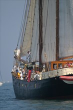 France, Basse Normandie, Manche, Cotentin, Cherbourg, rade, tall ships race 2005, grands voiliers, course,