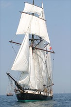 France, Basse Normandie, Manche, Cotentin, Cherbourg, rade, tall ships race 2005, grands voiliers, course,