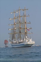 France, Basse Normandie, Manche, Cotentin, Cherbourg, rade, tall ships race 2005, grands voiliers, course, bateau mir,